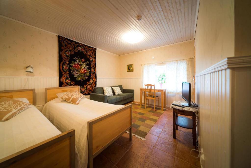 Hotel Maentylaen Tila Närvijoki Pokoj fotografie